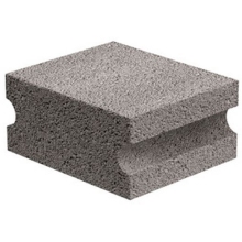 Interfuse 140mm Solid Dense Concrete Block 7N