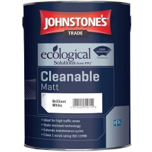 JOHNSTONES CLEANABLE MATT BRILLIANT WHITE 5l 447299