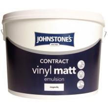 Johnstones Contract Matt Emulsion 10L Magnolia 306757
