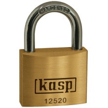 KASP K12520D PREMIUM BRASS PADLOCK 20mm