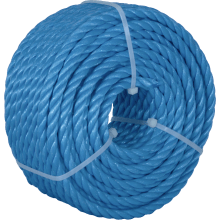 Kendon Polypropylene Mini Coil Rope Blue 10mm x 30m