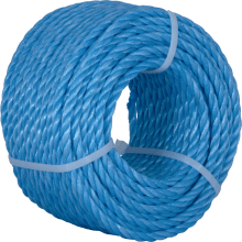Kendon Polypropylene Mini Coil Rope Blue 6mm x 30m 