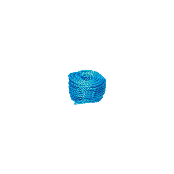 Kendon Polypropylene Mini Coil Rope Blue 8mm x 30m 