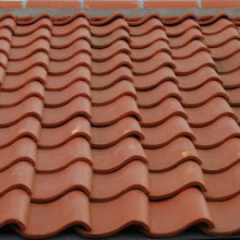 LIFESTILES ASHVALE CLAY HAND CRAFTED PANTILE RED 240 x 340mm
