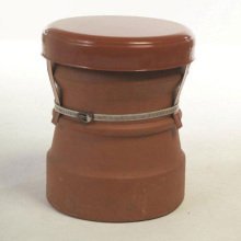 MAD CAPPING COWL & STRAP FIXING TERRACOTTA No34