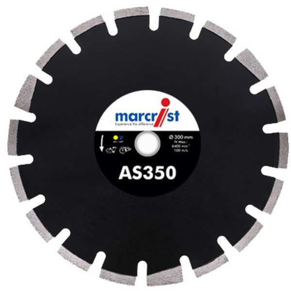 Marcrist AS350 Asphalt Diamond Blade 20x300mm