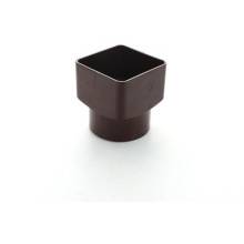 MARLEY ADAPTOR SQUARE 65mm TO ROUND 68mm RLE2BR BROWN
