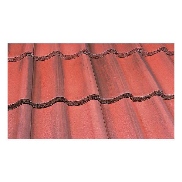 Marley Double Roman Roof Tile Old English Dark Red