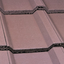 MARLEY ETERNIT WESSEX ROOF TILES SMOOTH BROWN MA10652