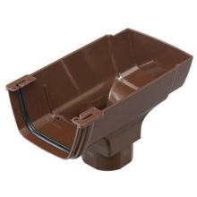 MARLEY FLOWLINE STOPEND OUTLET 112 x 65mm ROF11BR BROWN
