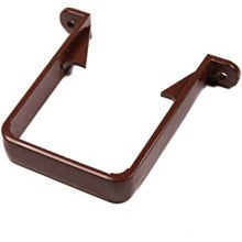 MARLEY SQUARE DOWNPIPE CLIP S/OFF 65mm RCE3BR BROWN