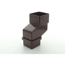 MARLEY SQUARE DOWNPIPE OFFSET BEND 65mm RNE1BR BROWN