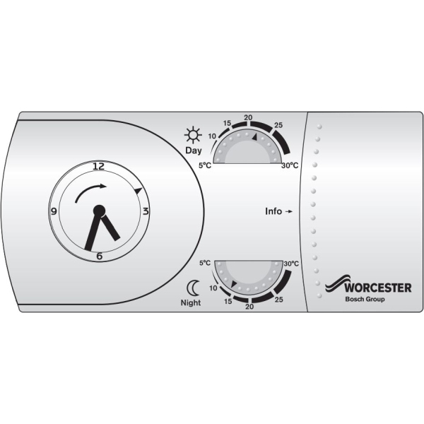 Worcester MT10RF Mechanical RF Thermostat