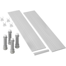 Mira Flight Square Low Riser Conversion Kit 900mm White