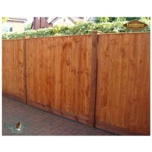 Nwp Tanalised Brown Heavy Duty Featheredge 6 X 3 Fence Panel