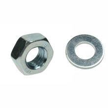 OJ Unifix Hex Nut And Washer BZP M10 (10)