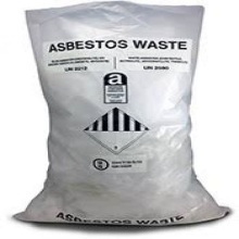 OSCAR PRODUCTS MEDIUM DUTY ASBESTOS SACK 925 x 1200mm CLEAR (TO BE USED WITH GA110015)