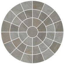 Pavestone Circle (Complete) 2400Mm Diameter Light Grey 01019004