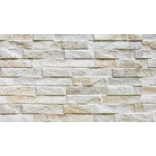 Pavestone Porcelain Rock Stack Cladding 385 X 75Mm (Per Tile) Cream 06073006