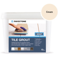 Pavestone Porcelain Tile Grout 10Kg Cream 06110008