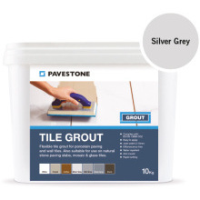 Pavestone Porcelain Tile Grout 10Kg Silver Grey 06110006