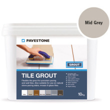 Pavestone Porcelain Tile Grout 10Kg Mid-Grey 06110007