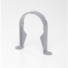 Polypipe Rainwater 68mm Round Downpipe Bracket Grey