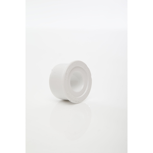 Polypipe ABS Overflow Plastic Reducer 40mm x 21.5mm