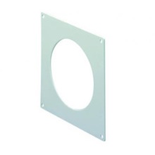 POLYPIPE DOMUS 114-6 ROUND WALL PLATE 150mm