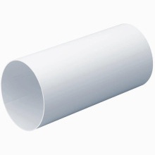 POLYPIPE DOMUS 51100 ROUND PIPE 125mm x 1m