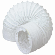 POLYPIPE DOMUS 663 EASIPIPE 150 ROUND FLEXIBLE PVC HOSE 150mm x 3m WHITE