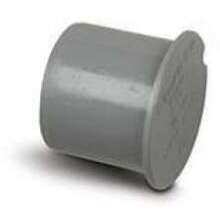 Polypipe Pushfit Socket Plug 40mm Grey
