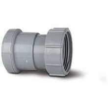 Polypipe Pushfit Threaded Coupling 40mm Grey
