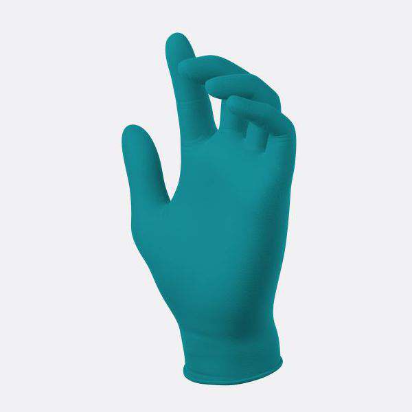 Powerform S6 Nitrile Ecotek Teal Large Gloves