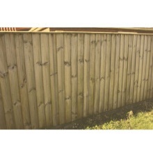 Rg 1.5 X 1.83M Hd Suffolk M&T Framed Closeboard Fence Panel Green Fsc Mix 70% Sa-Coc-002262