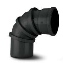 Ring Seal Soil Adjustable Bend Black 110mm