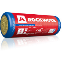 Rockwool 180900 Thermal Insulation Roll 100mm Thick 2 x 1200 x 2750mm (6.6M2)