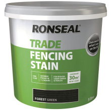 Ronseal Trade Fencing Stain 5L Forest Green 38578