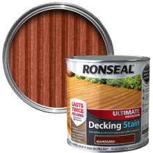 Ronseal Ultimate Decking Stain 2.5L Mahogany 39117