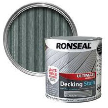 Ronseal Ultimate Decking Stain 2.5L Stone Grey 39121