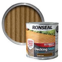 Ronseal Ultimate Decking Stain 2.5L Dark Oak 39112