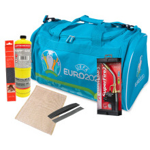 ROTHENBERGER EURO CUP HOLDALL C/W FIRE 2 TORCH  MAPP GAS  10 MINI STRIPS & SOLDER MAT 1000003527
