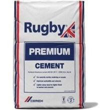 Rugby Premium Cement (In Paper Bag) 25kg