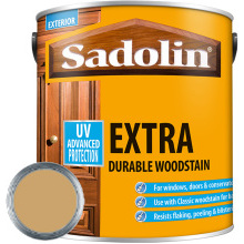 Sadolin Extra Exterior Woodstain 2.5L Light Oak 5012993
