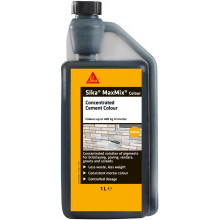SIKA MAXMIX CONCENTRATED CEMENT COLOUR 1l YELLOW 170412 SKMAXMCOLYW1