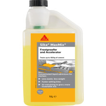 SIKA MAXMIX CONCENTRATED FROSTPROOFER & ACCELERATOR 1l SKMAXMACC1