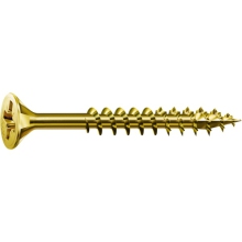 Spax Universal Use Screw - Partial Thread - Yellox Coated 4.0 X 70mm