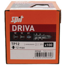 SPIT 059360 METAL DRIVA SELF DRILLING PLASTERBOARD FIXINGS 31mm  (BOX OF 100)