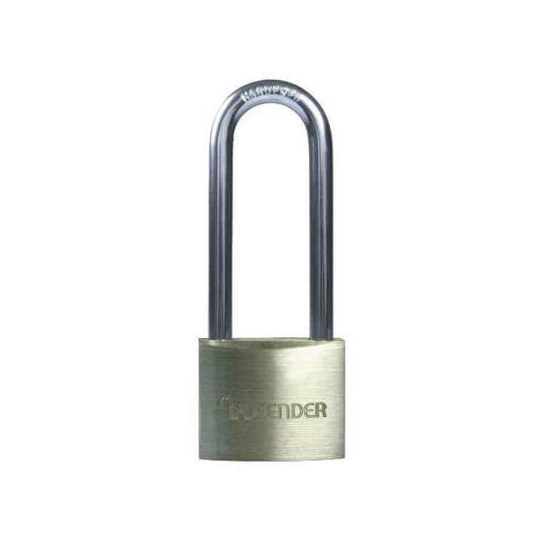 Squire Brass Padlock 40mm Long Shackle DFBP4/2.5