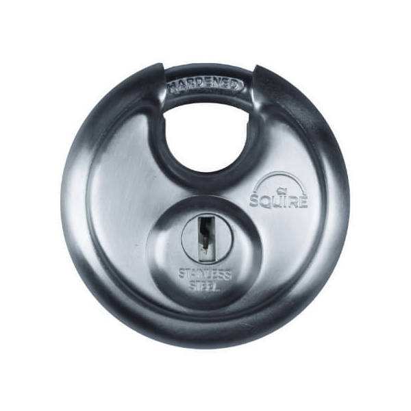 Squire Stainless Steel Disc Padlock 70mm DCL1